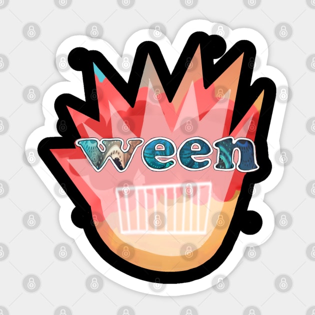 WEEN in pastel Sticker by brooklynmpls